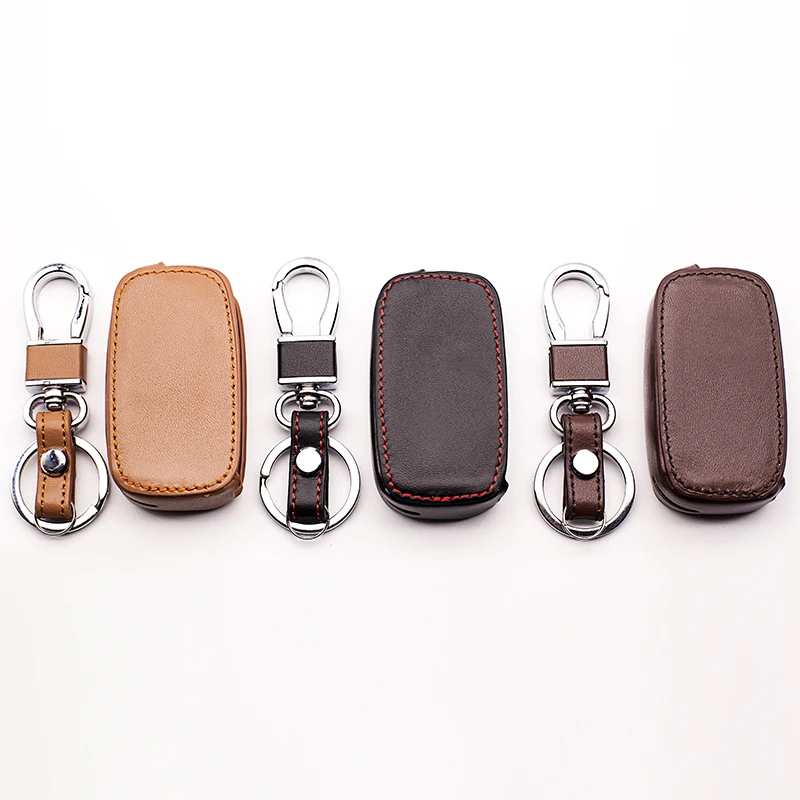 Hot sale The key packet Car-styling High Quality genuine leather car key cover 3 Buttons fold key for AUDI A2 A3 A4 A6 TT shell