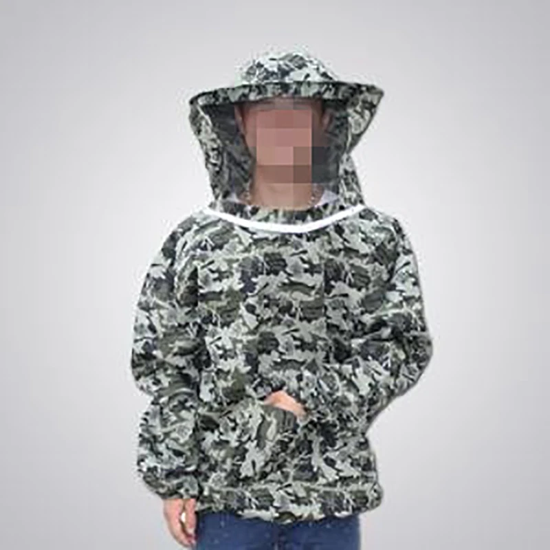 Anti-Piek Imker Jumpsuit Beschermende Piek Kleding Bee-Beschermende Jumpsuit Ademend Bee Kleding Camouflage Voor Bijenteelt