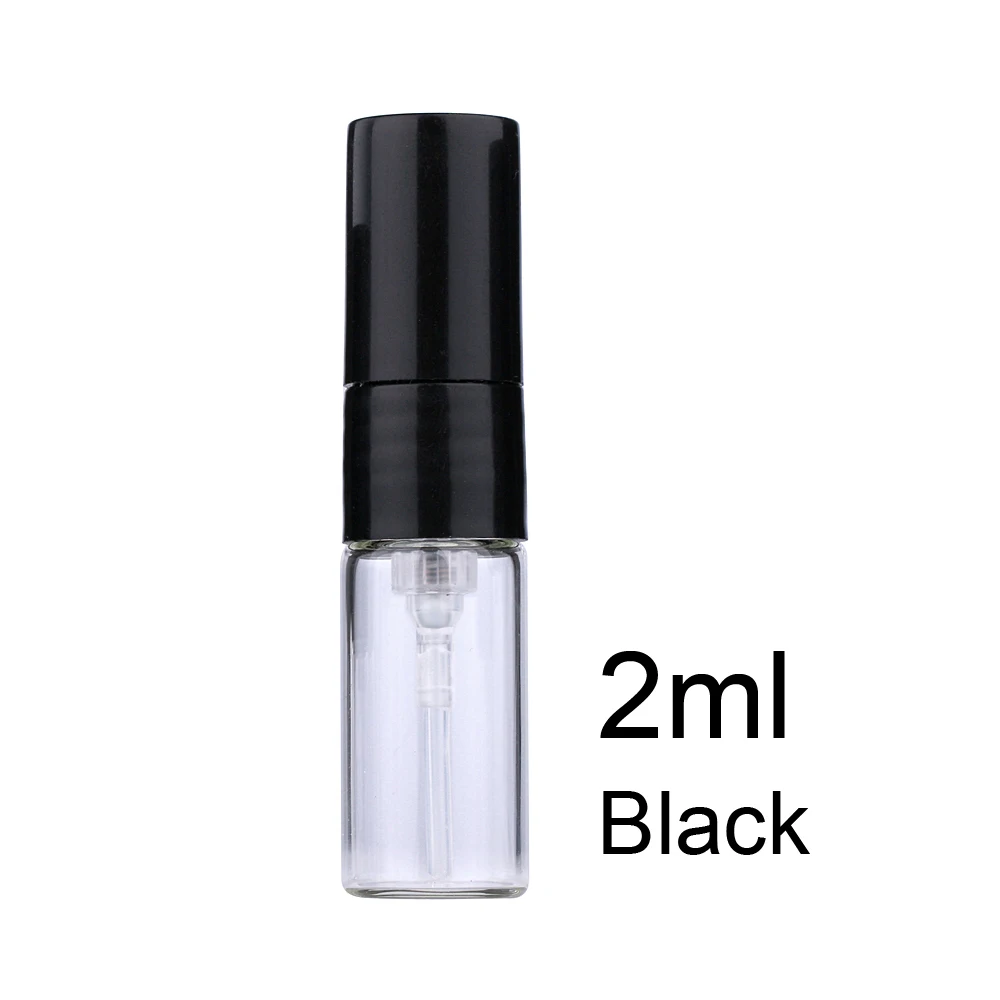 100 stks/partij 1 ml 2 ml 3 ml Spray Fles Hervulbare Parfumflesje met Papieren Kaart Voor gift Monster parfumflesje Pakket