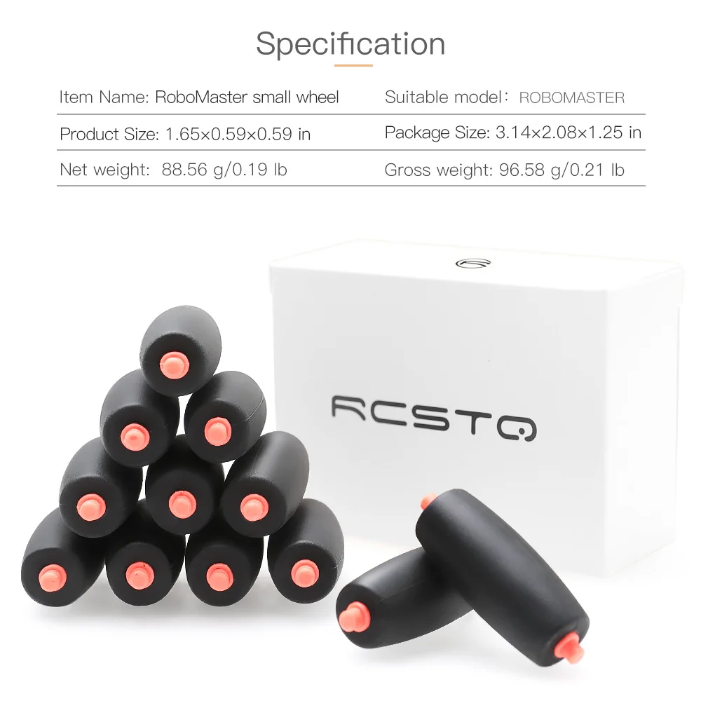 

12 шт./компл. колеса/шины Mecanum для DJI Robomaster S1 запасные части