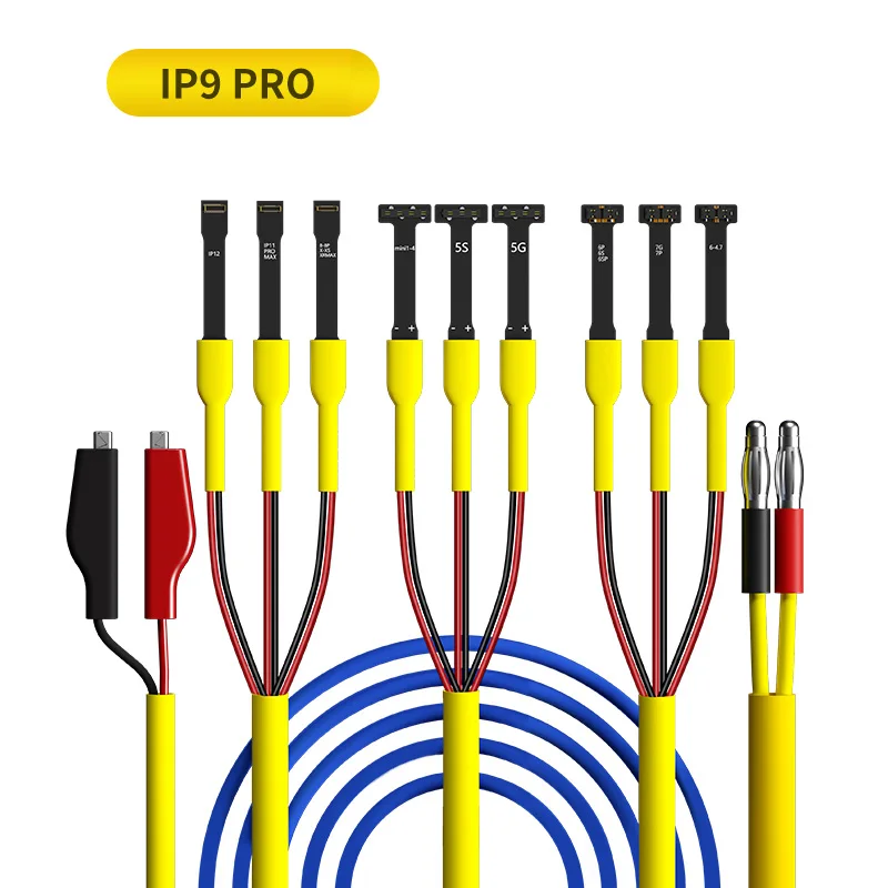 ميكانيكي IP9 PR0 كابل الطاقة التمهيد ل 5 5s 6 7 8 X XS 11 11Promax 12 12mini 12promax بطارية اختبار كابل تفعيل التمهيد حتى خط