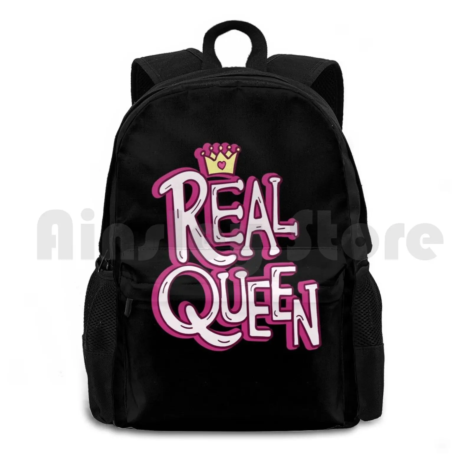 

Real Queen Outdoor Hiking Backpack Riding Climbing Sports Bag Queen Girls Womens Power Movie Cinema Superhero