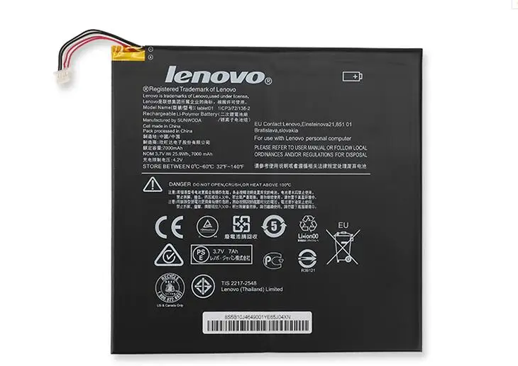 

New genuine Battery for LENOVO MIIX310 MIIX 300 310-10ICR 1ICP3/72/138-2 LENM1029CWP 5B10L13923 5B10L60476 7000/9000mAh