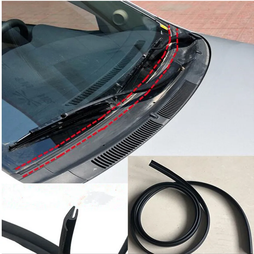 1.7m Car Wiper Front Windshield Panel Moulding Seal Strip for BMW E46 E52 E53 E60 E90 E91 E92 E93 F30 F20 F10 F15 F13 M3 M5 M6