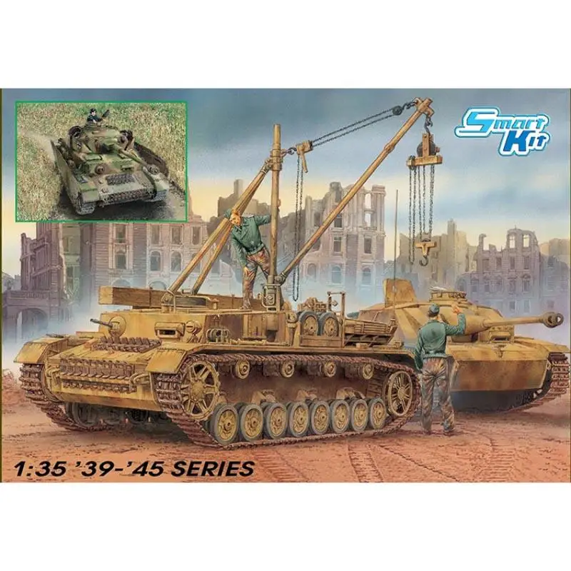 

Dragon 6951 1/35 scale Sd.Kfz.164 Bergepanzerwagen IV 2in1 Pz.Kpfw.IV Ausf.H