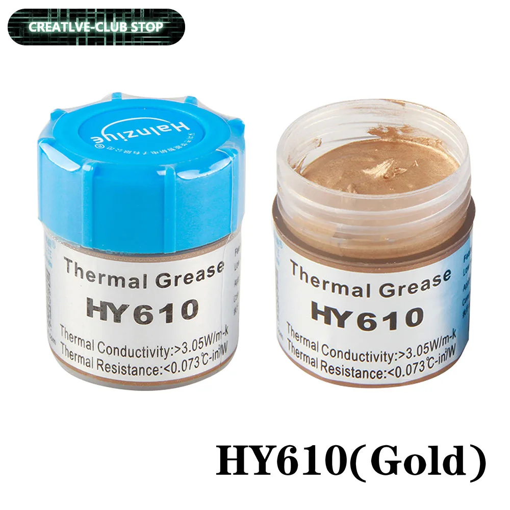 HY610 32g 3.05W/m-k LED spotlight source radiator CPU GPU processor Cooling Cooler Radiator Thermal Grease composite grease