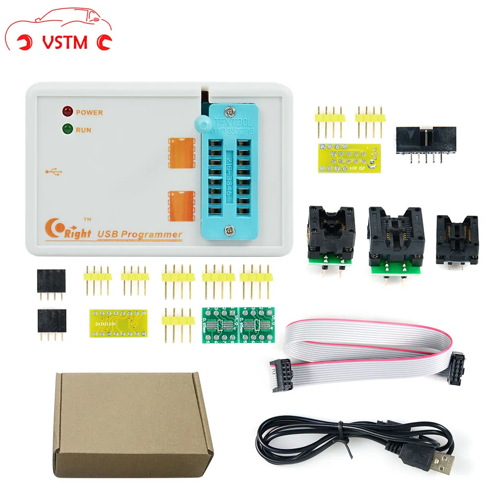 

New Arrival Programmer SKYPRO USB High Speed SPI Programmer with 3 adapters support win7 win 8
