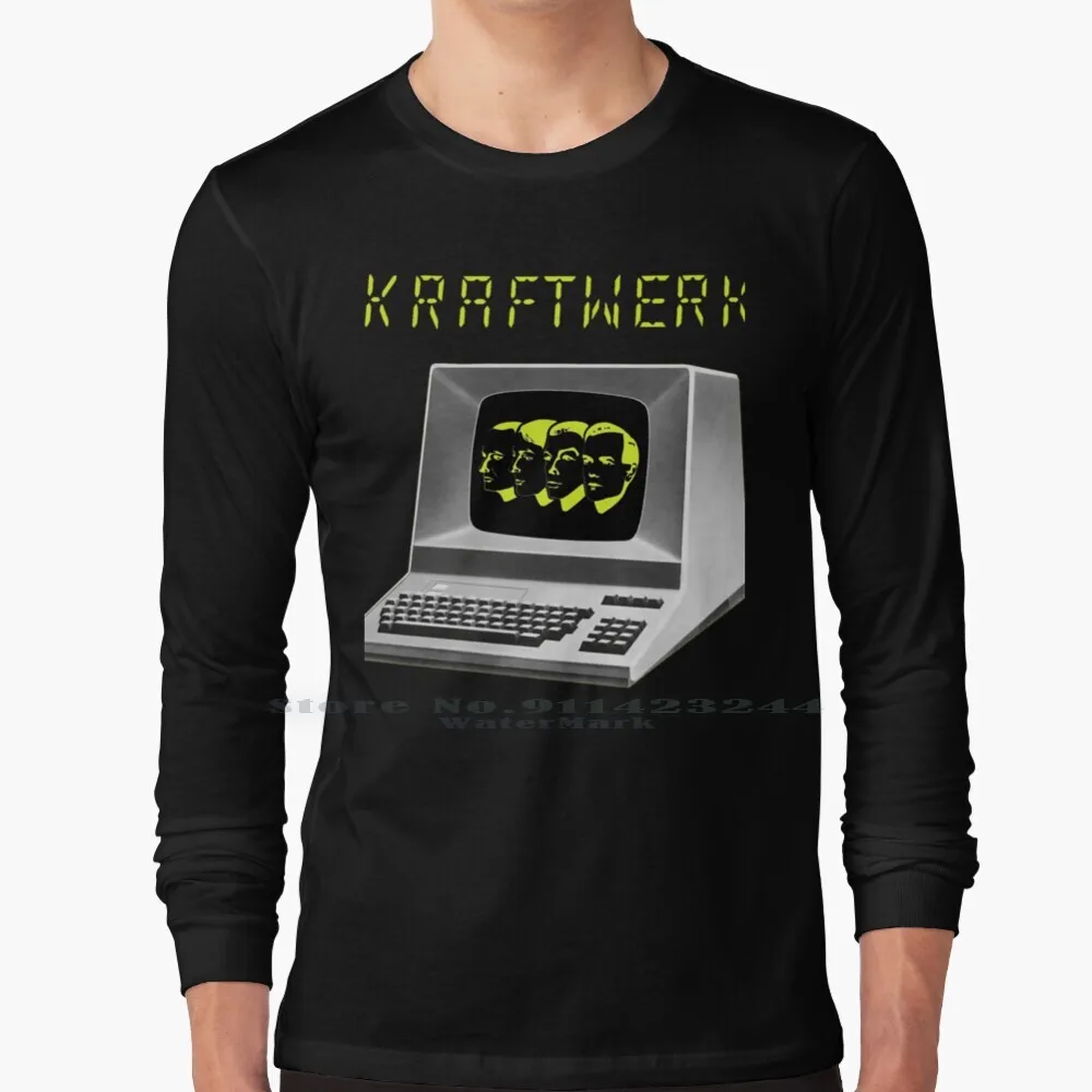 Kraftwerk Computerwelt 100% Cotton Long Sleeve T Shirt Kraftwerk Kraftwork Kraft Werk Kraft Work Werk Work Techno Germany