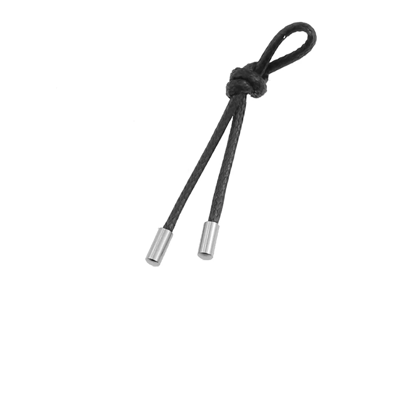 30pcs Stainless Steel gold Cord End Caps Fit 2/3/4/5mm Leather Rope DIY Jewelry Making Accessories Thread Fastener Crimp Finding