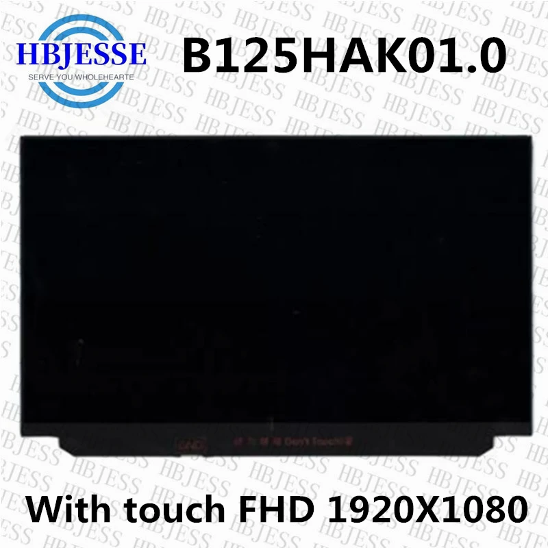 

12.5"FHD Laptop LCD Matrx Touch Screen FHD 40 pin FRU 01YN108 01YN107 For Lenovo Thinkpad x270 X280 B125HAK01.0 R125NWF4 R2