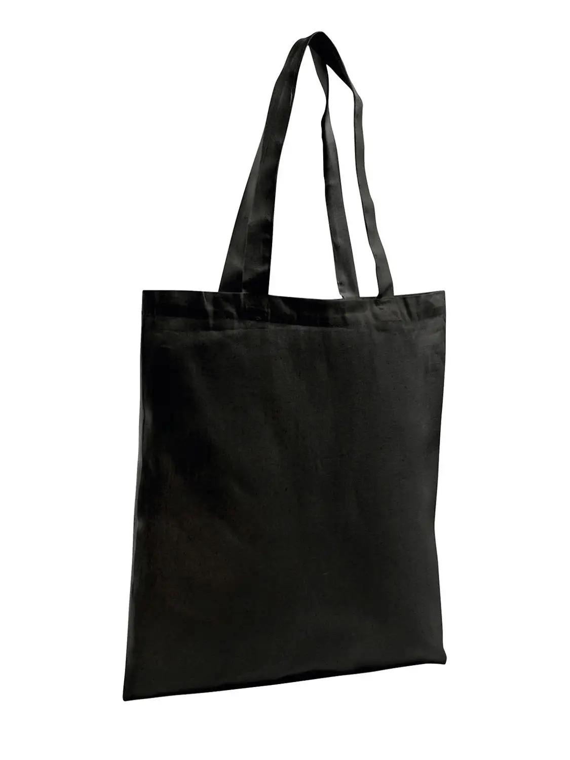 Black Color Organic Zen Shopping Bag