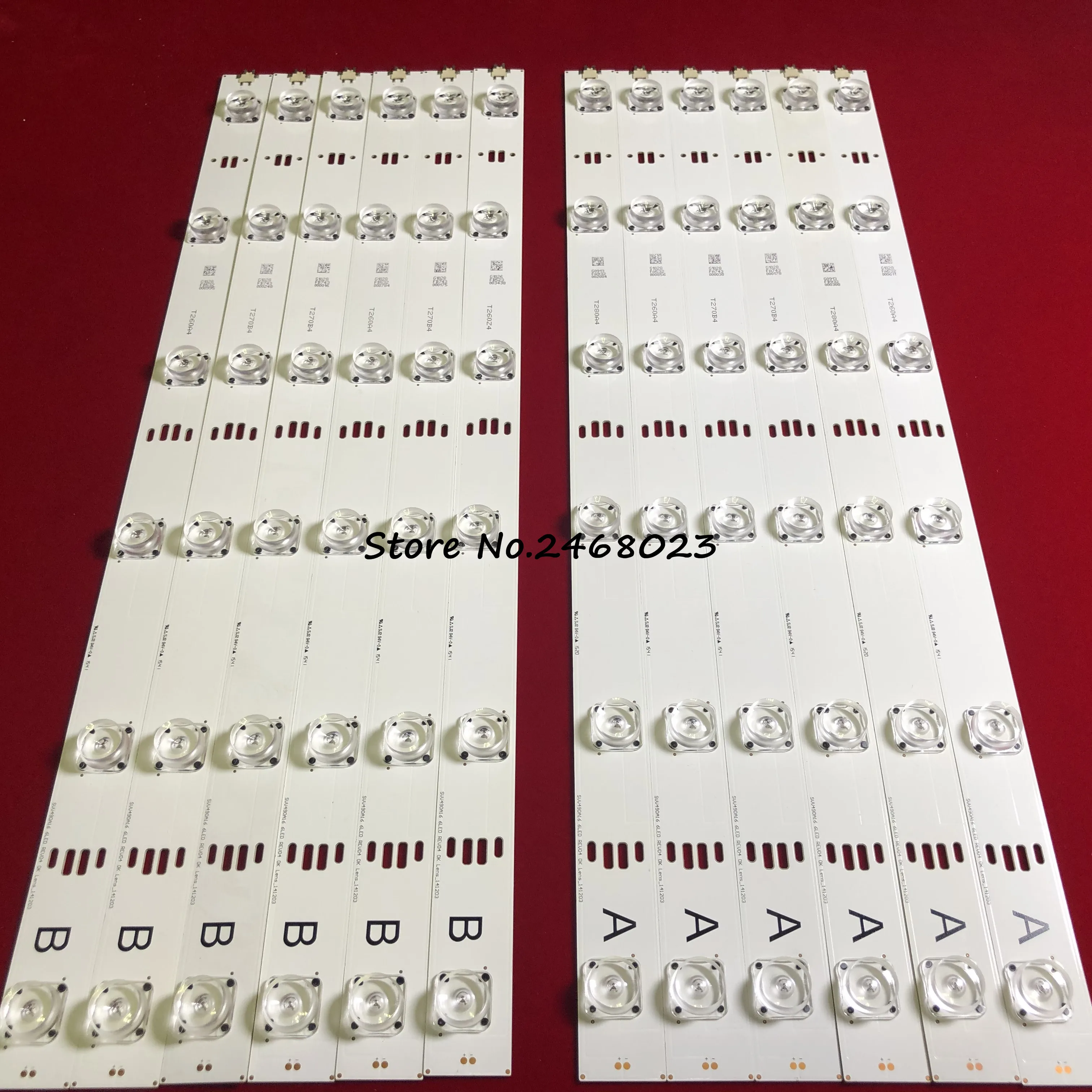 Led Backligh Voor A49lb8477 B49lw8477 B49lb8477 ZBC60600-AA ZBD60600-AA SVV490A16-A B 49_athena_6X6 + 6x6_2121c_6s1p_nh_l R