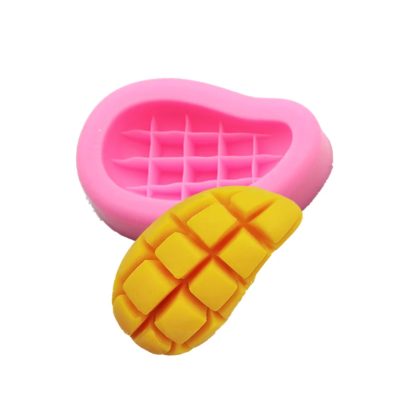 

3D Fruit Mango Shape Mousse Silicone Mold Fondant Cake Decorating Tools Chocolate Baking Gypsum Sugarcraft Desserts Moulds