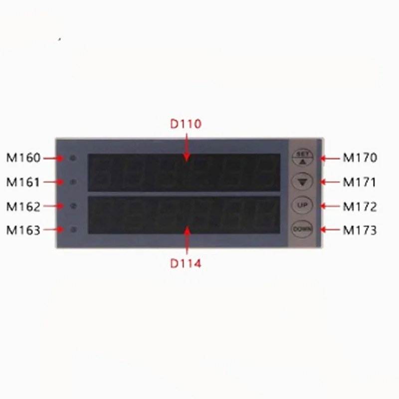 Domestic plc industrial control board and input parameter display board are equivalent to text or touch screen without programmi