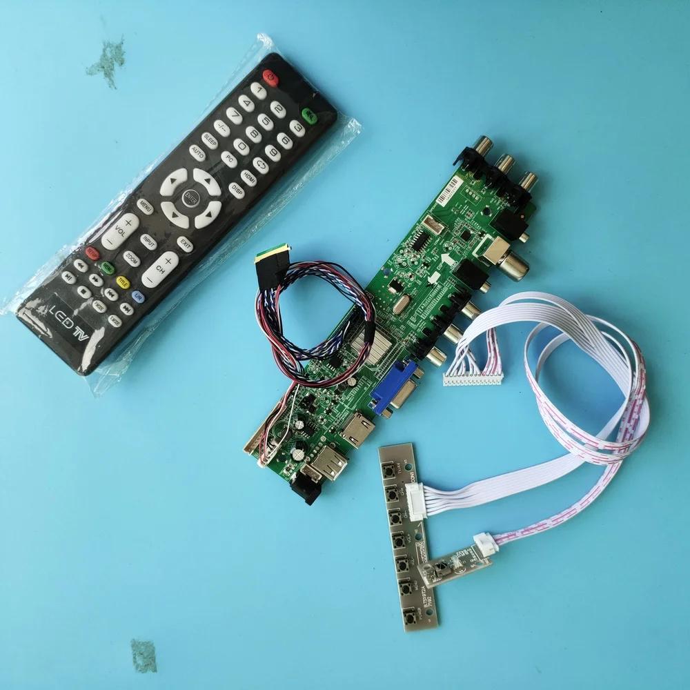 Kit For LTN156AT29-L01 Signal digital HDMI AV screen LED USB VGA TV 1366X768 controller board Panel DVB-T2 15.6