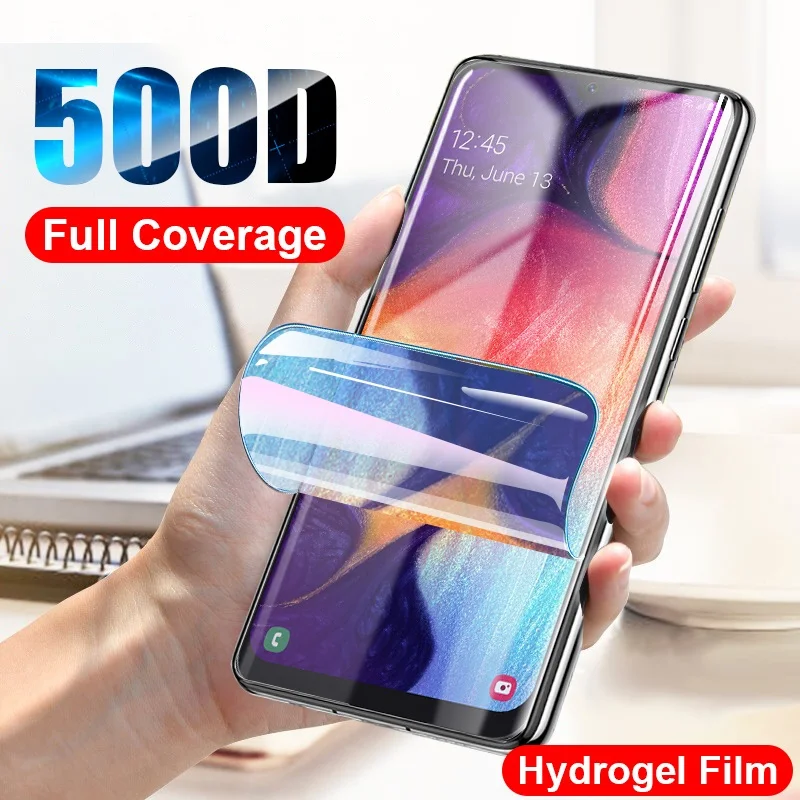 Screen Protector For Samsung Galaxy A51 A71 A50 A70 M31 M51 Hydrogel Film S10 S20 fe S21 Plus Note 20 Ultra 10 Lite