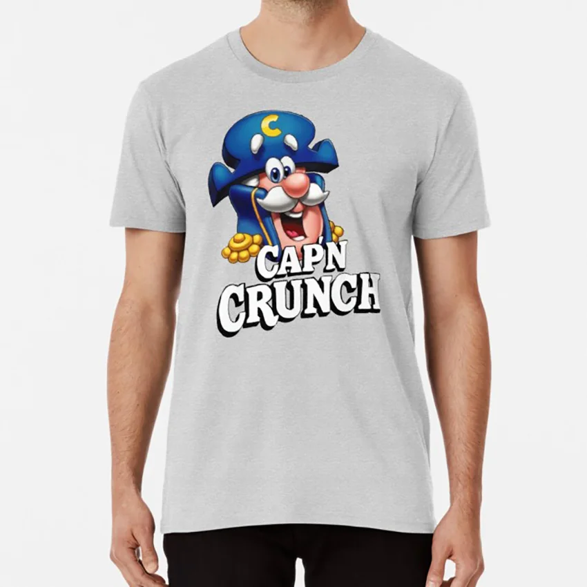 Camiseta Capn Crunch Capitán Crunch comida desayuno cereales Cool divertido Pretty Hacker Hacking programador