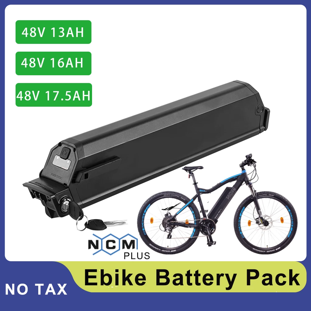 

Reention Dorado Plus E-bike Battery Pack 48V 13Ah 14.5Ah 16Ah 17.5Ah for NCM Moscow Voltbikes QWIC Electric Bike Batteria Akku