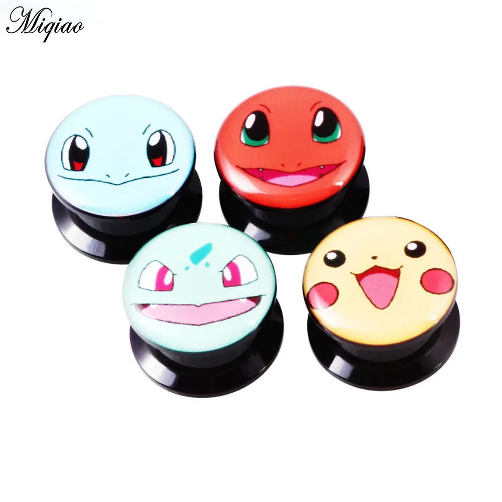 Miqiao 2pcs Acrylic Ear Plug Tunnels Screw Single Ear Flesh Tunnel Plug 6mm-25mm Ear Gauges Expander Stretcher Piercing Jewelry
