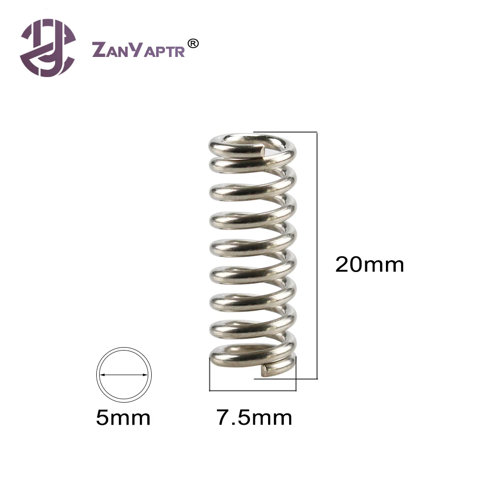 10Pcs 3D Printer Extruder Heated Bed Spring For Ultimaker 2 Makerbot Wade Extruder