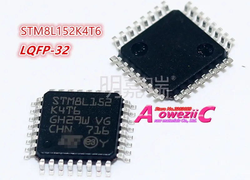 

100% new original STM8L152K4T6 STM8L152K6T6 STM8L152C6T6 STM8L152C8T6 QFP32/48 STM8L152R6T6 STM8L152R8T6 STM8L152M8T6 QFP64/80