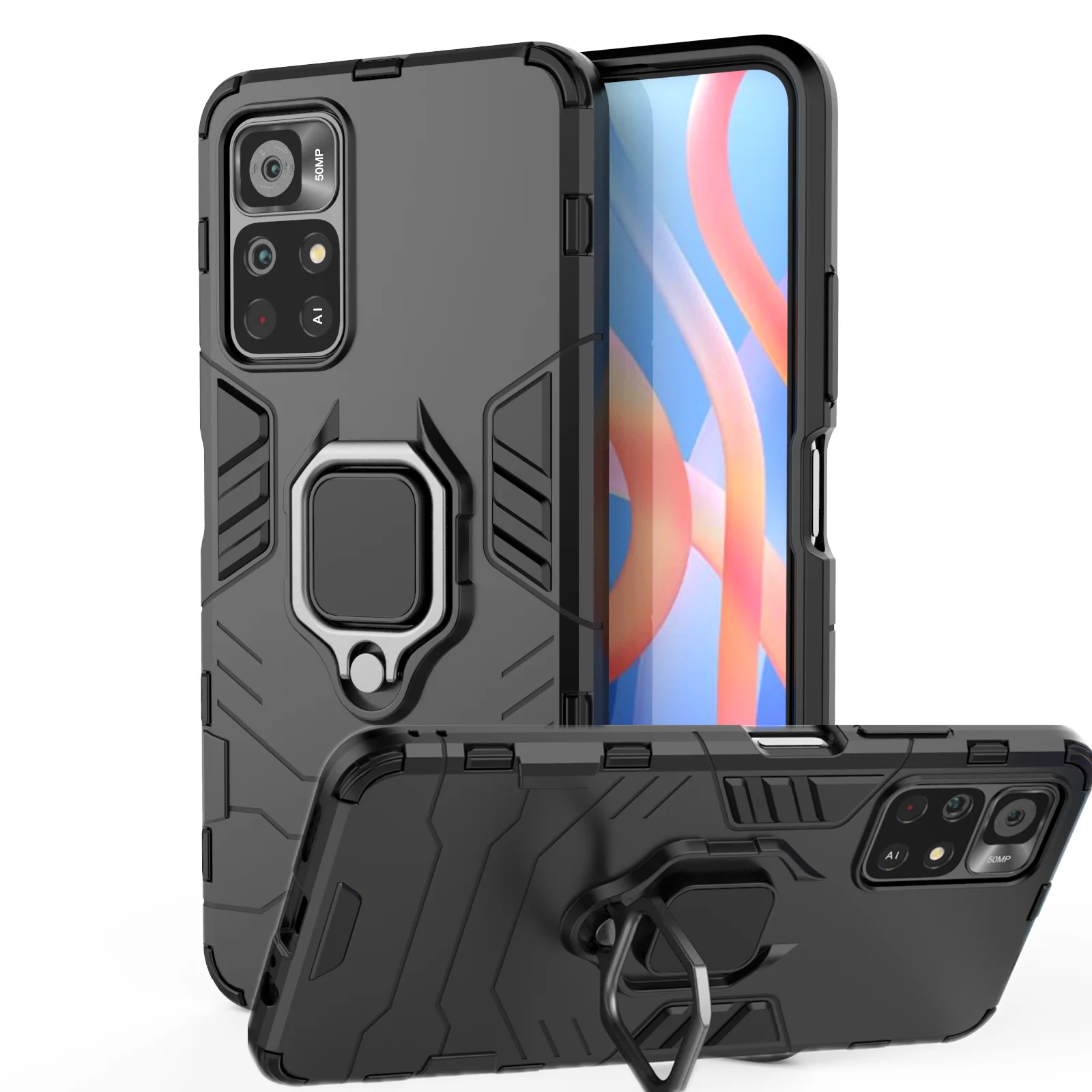 

PocoM4 Pro Case Shockproof Reinforced Bumper Shell For Poco Poko Pocco Little M4Pro M 4 Pro 4Pro M4 Pro 5G NFC Fundas Coque