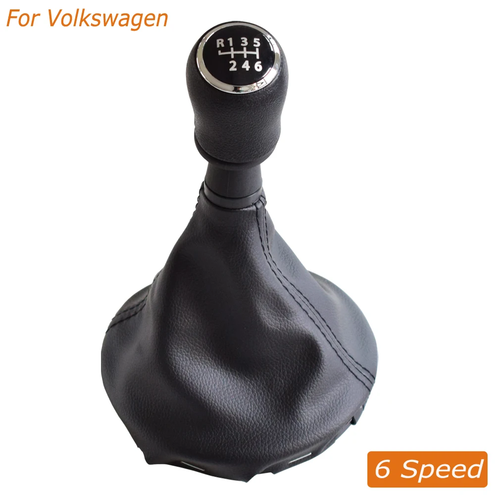 ABS Car Accessories Manual Gear Shift Knob Shifter With Gaiter