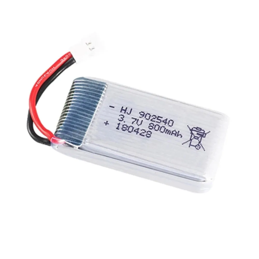 902540 3.7V 800mAh يبو البطارية ل Syma X5 X5C X5C-1 X5S X5SW X5SC V931 H5C CX-30 CX-30W RC Drone قطع الغيار