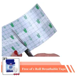 5/7/10/15/20cmx10m Waterproof Transparent Adhesive Wound Dressing Fixer Plaster Fixomull Stretch PU Film Roll Fixatio
