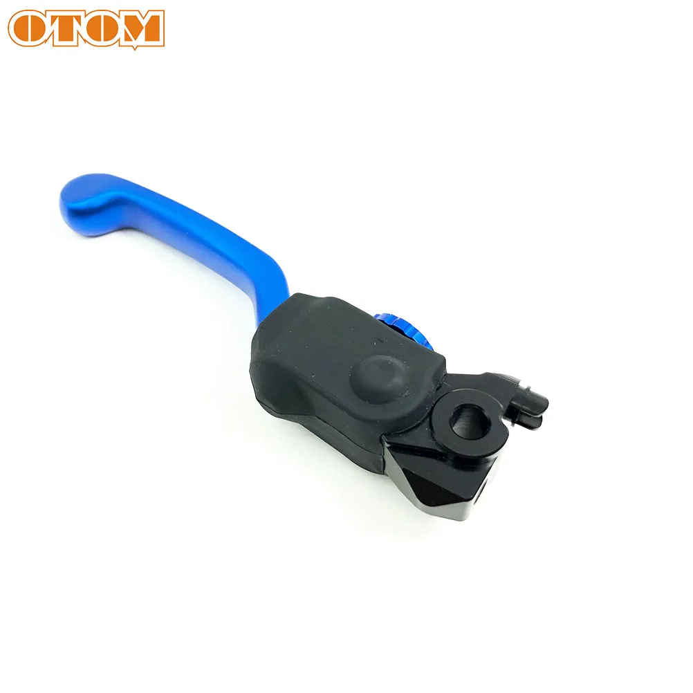 OTOM Motorcycle Front Brake Lever CNC 7 Gears Adjustable Folding Extendable Aluminum Handle Girps For HONDA CRF 250R 450R 250RX