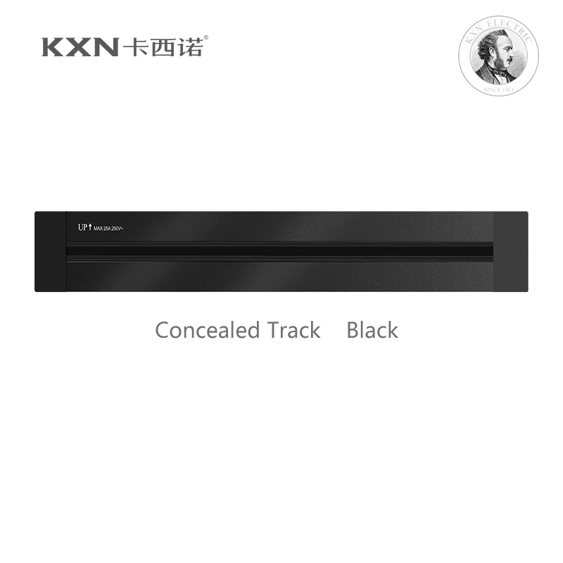 KXN Electrical Concealed Wall Outlet Power Track 40cm 60cm 80cm Aluminum Alloy Kitchen Sockets