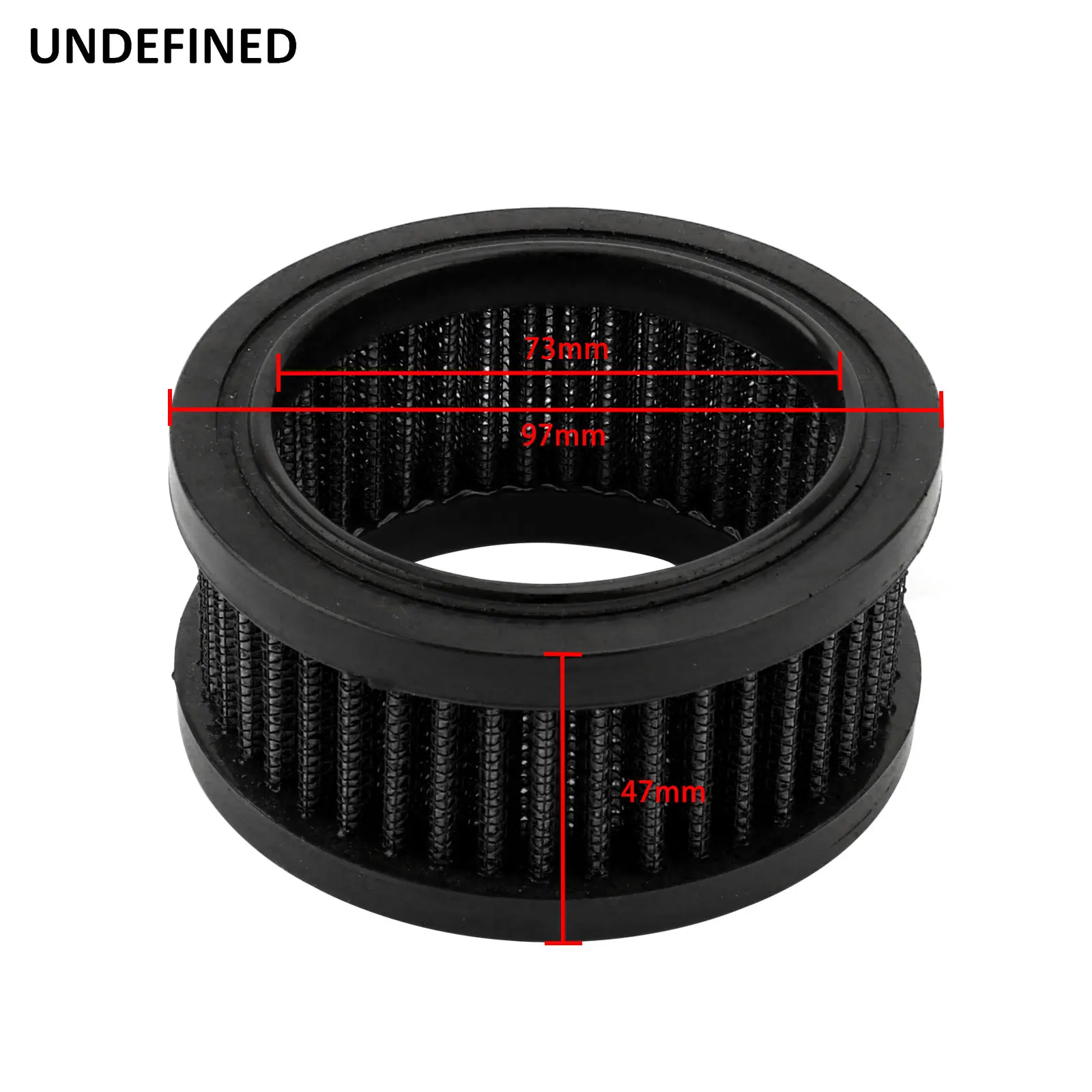 Motorcycle Air Filter Black Element Replacement For Harley Sportster Iron XL 883 XL1200 Sport Nightster 72 Forty-Eight 1991-2021