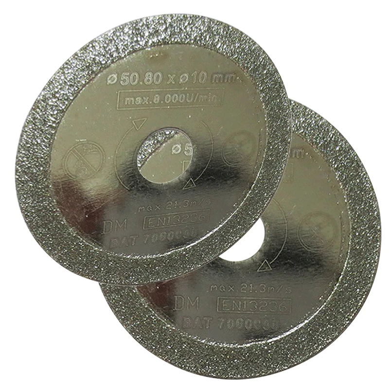50X15Mm Diameter, 5 Stks/partij, Mini Hand Cirkelzaagblad Diamantdoorslijpschijven, Tegel, glas Snijden Wiel, Accessoire Voor Power Tool