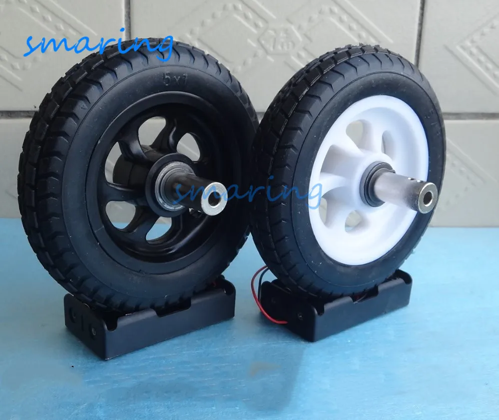 

Резиновая шина 125 мм с приводом постоянного тока для колесных шин для умных фотоколес