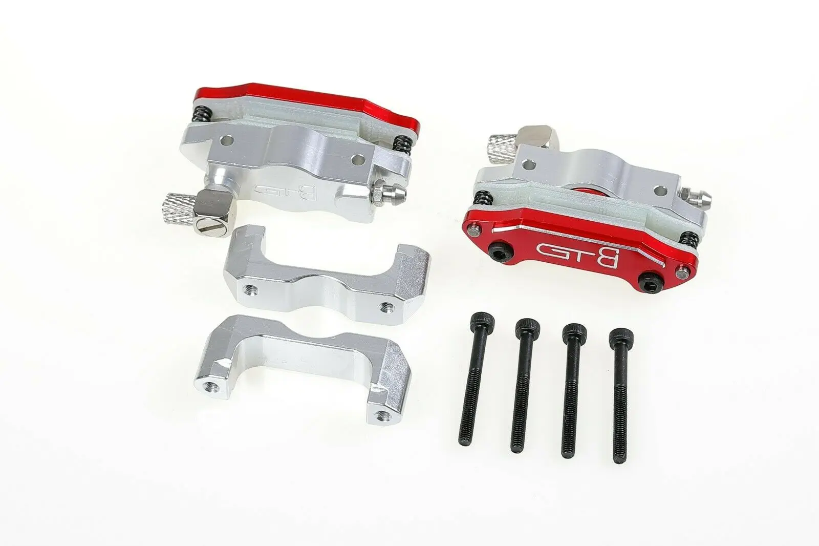 GTBRacing CNC Aluminum HPI Baja 5B 4 Wheel Hydraulic Brake Front / Rear Caliper Set