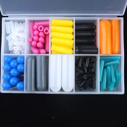 143Pcs M2~M16 High Temp Silicone Rubber Protective Caps Assortment Kit, Masking System Kit Perfect for Powder Coating, Painting