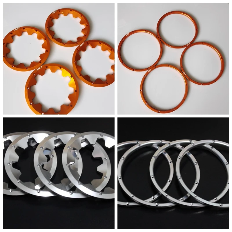 Aluminium Alloy Inner/Outter Beadlock Ring for HPI Baja 5B 5T 5SC Rovan King Motor Truck 1/5 buggy