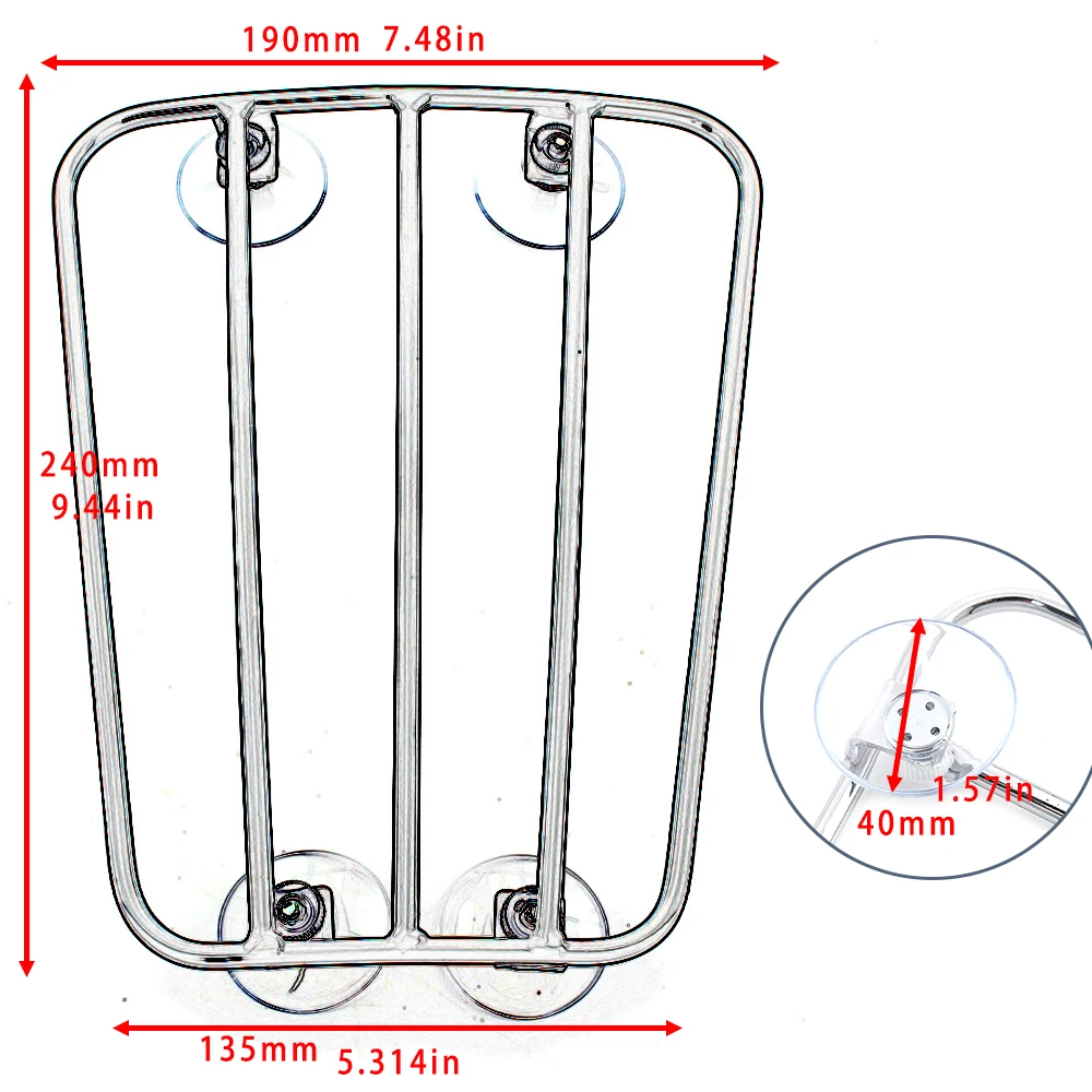 Motorcycle Tank Luggage Rack Tank Rack Aero Parcel Rack Holder For Triumph Bonneville CB1100 XL 883 Dyna Interceptor 650 Bobber