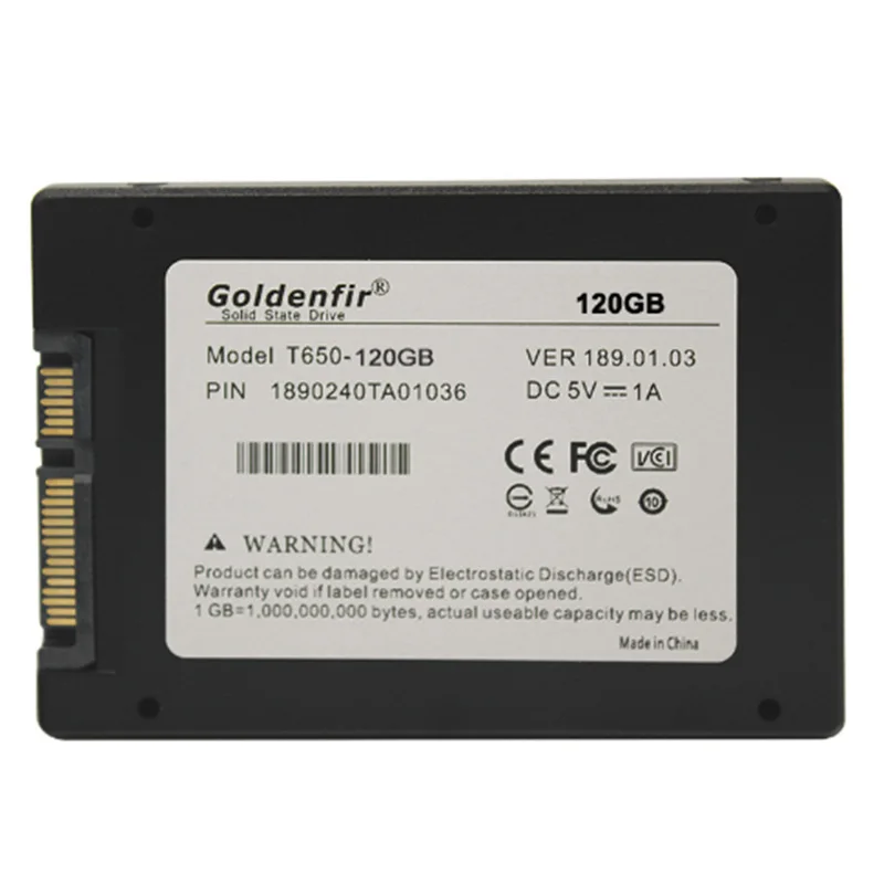 Imagem -06 - Ssd 500gb 512gb Goldenfir 2tb tb Hdd Unidade de Disco Rígido Sata Ssd de 500gb 120gb 240gb 256gb Ssd Solid State Drive de Disco Duro Laptop