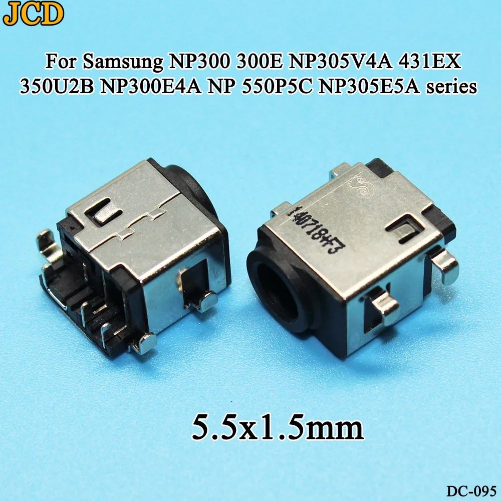 JCD Genuine New Laptop AC DC Power Jack socket for SAMSUNG NP300 300E NP305V4A 431EX 350U2B NP300E4A NP 550P5C NP305E5A series