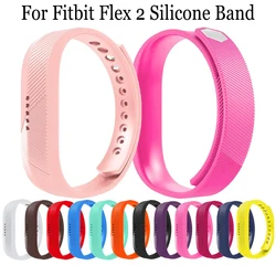 Many Color Silicone Wristband Watch Strap For Fitbit Flex 2 Smart Watch Bracelet Activity Tracker Accessories For Fitbit Flex 2