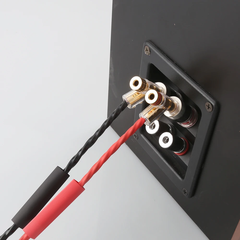 Hifi Audio 4 Stück MCA Vergoldete Bananenstecker HiFi Lautsprecher Bananenstecker-Verbinder – Detail 3