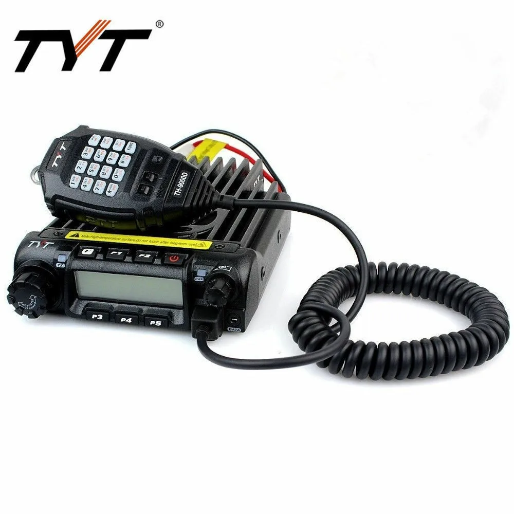 Original TYT Mobile Car Radio TH-9000D Walkie Talkie Ham Radio VHF136-174MHz or UHF400-490MHz Walkie Talkie 60W/45W