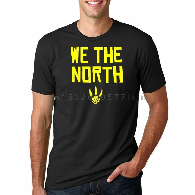 WE THE NORTH T-shirt Toronto T Shirt For Men Summer Streetwear Raptors Finals Kawhi Leonard Kyle Lowry S-3XL