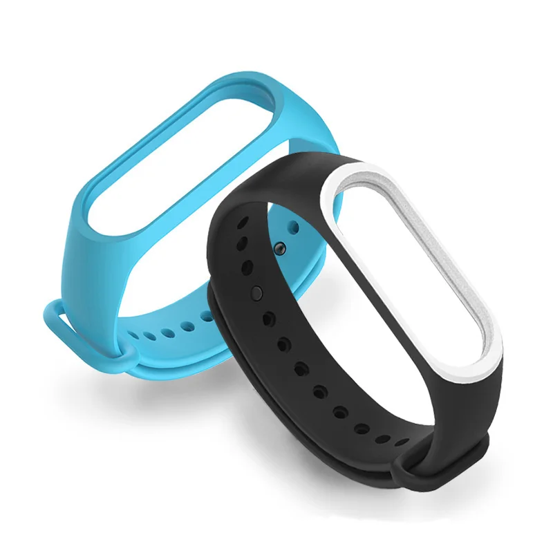 Mi band 4 bracelet Strap For Silicone Xiaomi Mi Band 3 For miband 4/3 Wrist Strap wristband Replacement Smart Accessories
