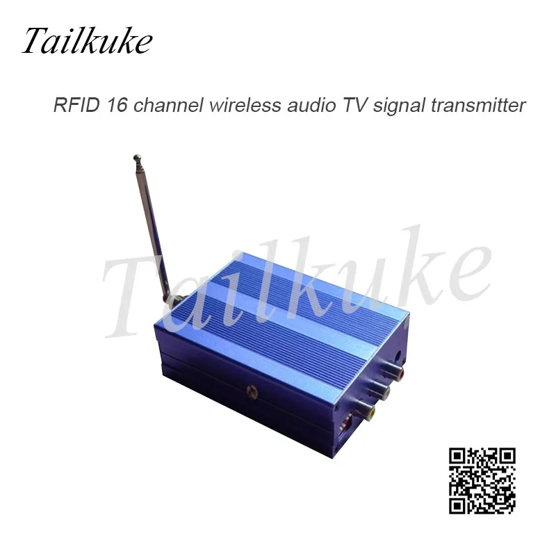 TV Signal Transmitter UHF Wireless Video AV to RF Analog TV Open Circuit Wireless Signal Transmitter