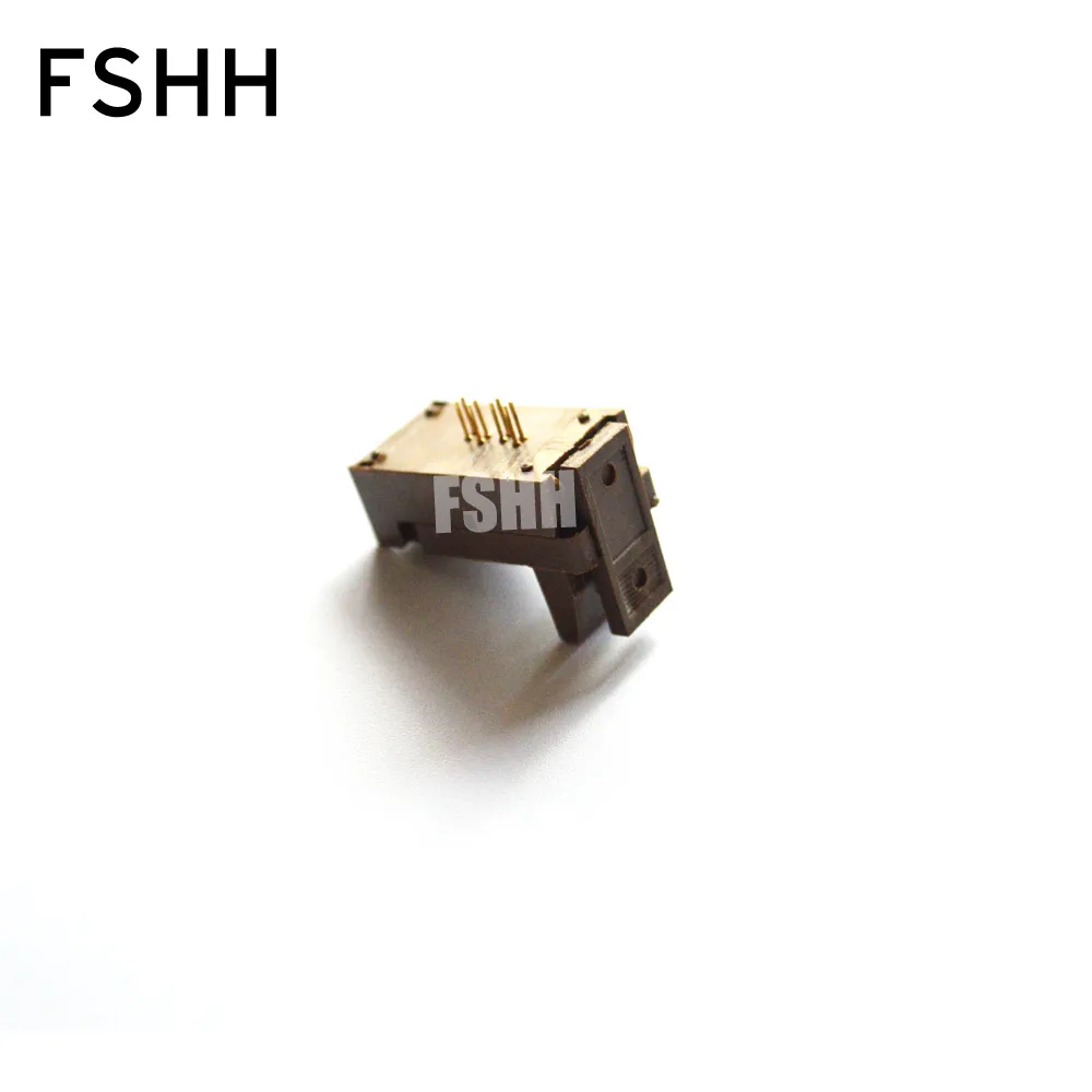 FSHH QFN8 어댑터 DFN8 MLF8 WSON8 테스트 소켓 피치 = 0.5mm 크기 = 2mm * 3mm
