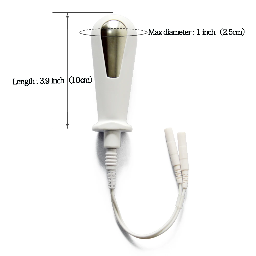 Vaginal Probe Kegel Exerciser Vaginal Electrode for PriorTENS Pelvic Stimulation Incontinence Therapy Use with EMS