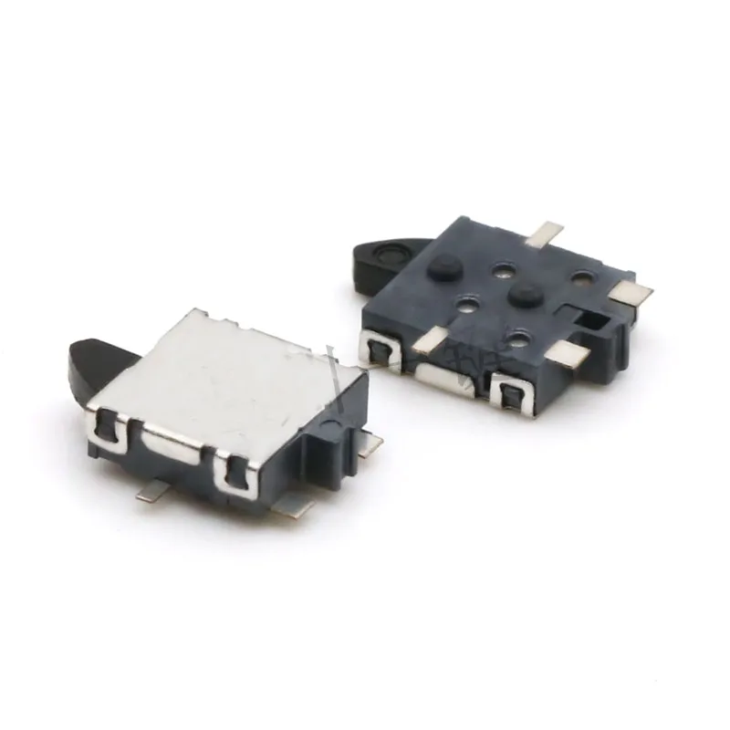 

10pcs Two Way Operation Momentary Detector Switch 4 Pin SMD 5.5 x 6.5 x 2mm