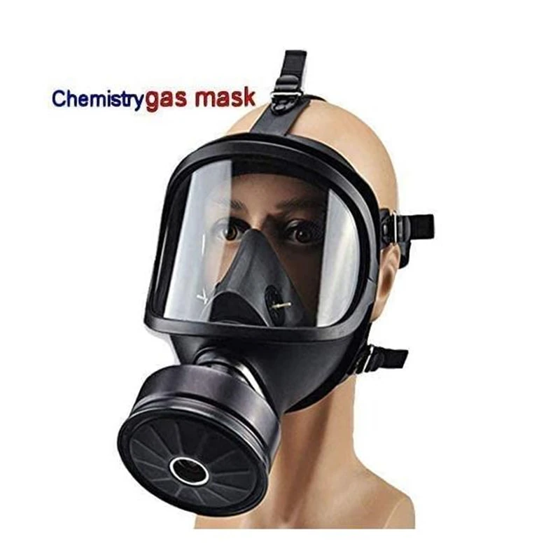 Chemical Gas Mask Chemical Biological, and Radioactive Contamination Self-priming Full Face Mask Classic Gas Mask